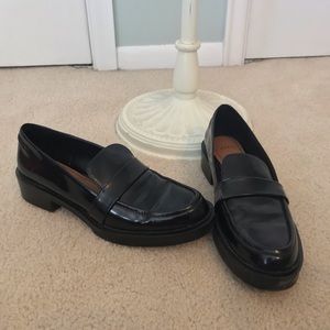 Zara Black Loafers
